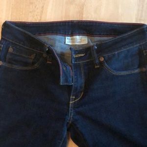 Raleigh Denim Low Rise Skinny Jeans Sz 27